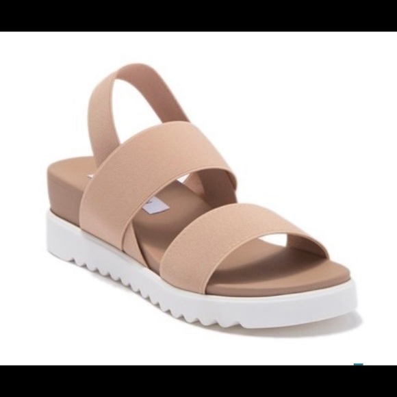 white bottom sandals